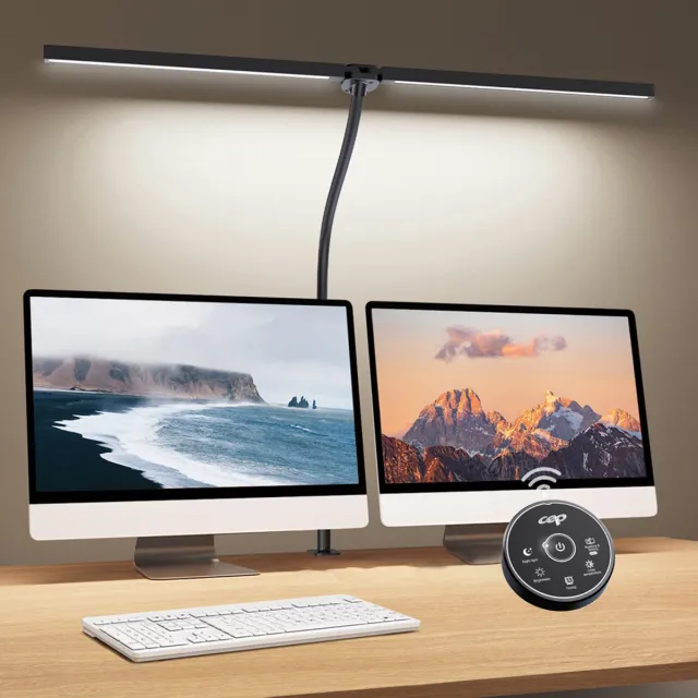 Cep Bureaulamp - Albatross - 20W LED - met Klemvoet - Zwart - CP-2066000011