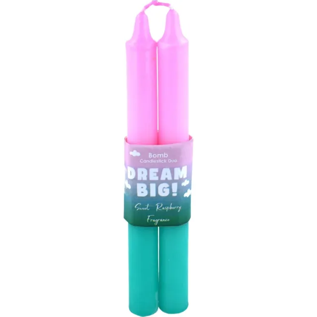 Bomb Cosmetics Dream Big Two Tone Candle roze/groen