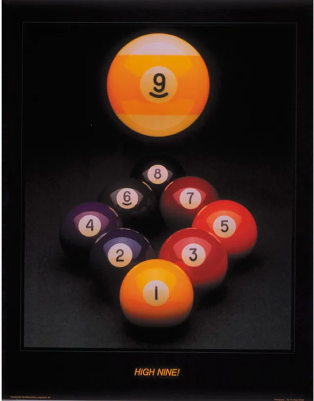 Buffalo Poster High nine 76x61cm Meerkleurig
