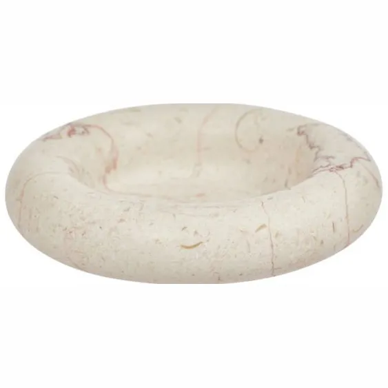 OYOY Savi kandelaar wit marmer 14cm