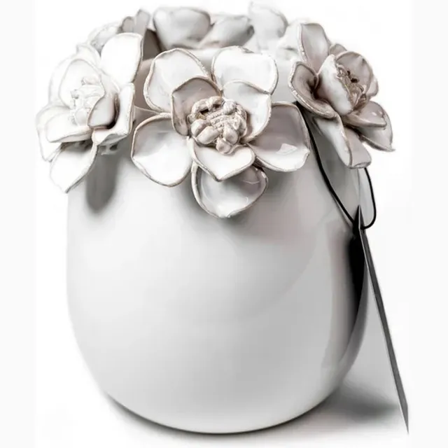Villa Pottery Jolie Wit - 14 x 14 x 16 cm