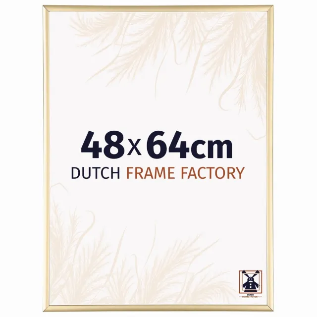 Dutch Frame Factory Fotolijst 48x64 cm - Aluminium - Goud - Kampen