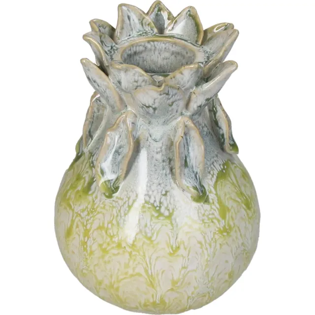 HD Collection Vaas Aardewerk Groen 11,5x11,5x15cm Green