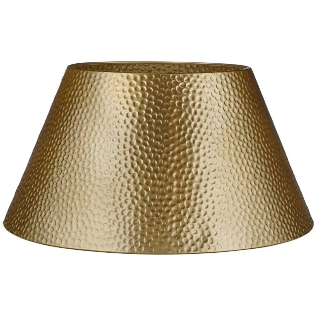 Mica Decorations Kerstboomrok L50 x B30 x H26 cm - Kerstboommand - Goud - Ijzer