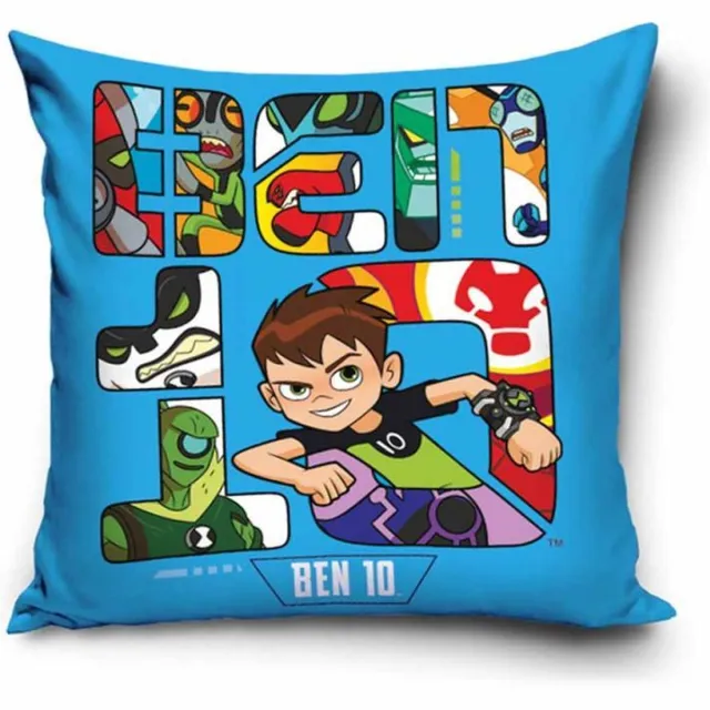 Cartoon Network Ben 10 - Sierkussen Kussen 40 x 40 cm inclusief vulling bonte kleuren