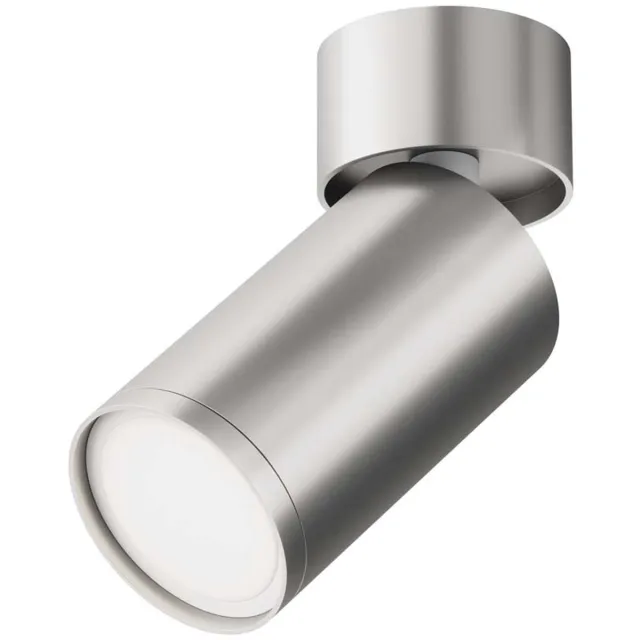 Maytoni Plafondlamp Woonkamerlamp Spotlight zilver mat verstelbaar