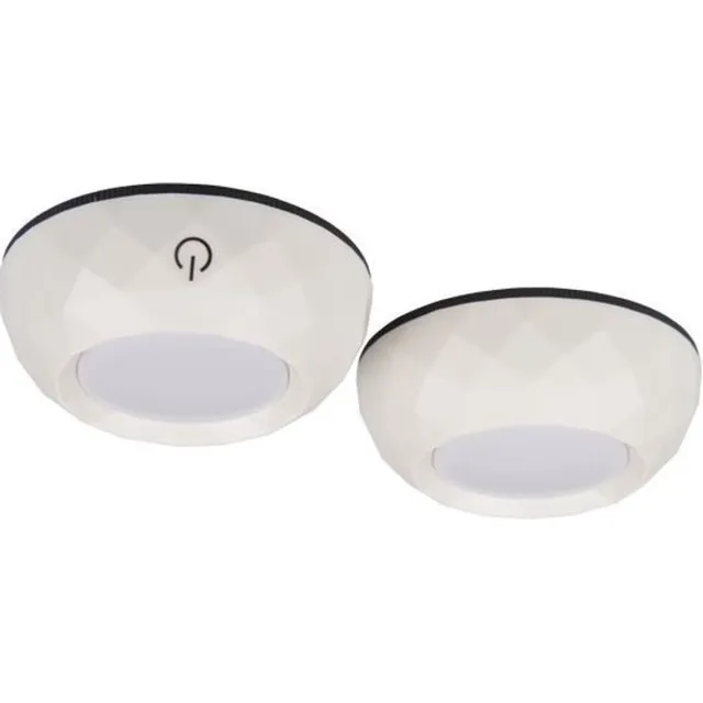ABC-Led LED onderkast verlichting - Neutraal wit - Set van 2 - Wit