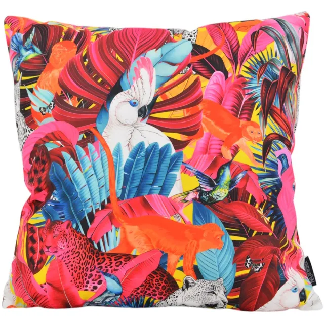 Gek op Kussens! Bold Cockatoo Kussenhoes | 45 x 45 cm | Katoen/Polyester roze