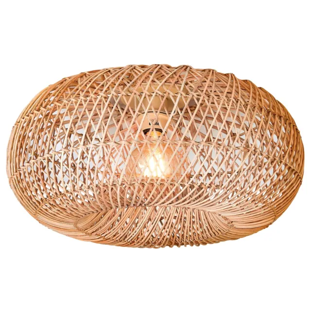 Good&Mojo Plafondlamp Arizona bamboe/kap ø50x23cm naturel