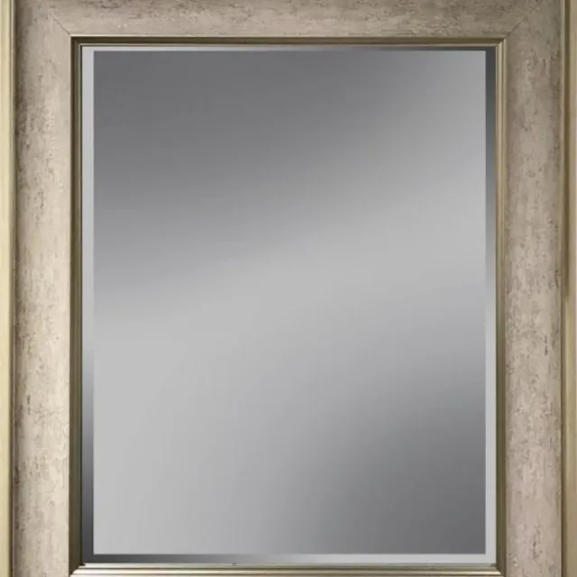 Ter Halle Spiegel met facet 44x44 creme