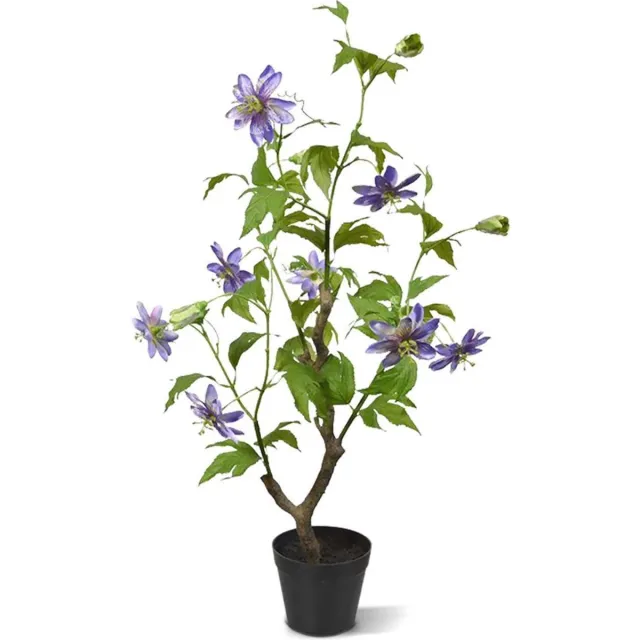 maxifleur Kunstplanten Passie kunstbloem 90cm - lila
