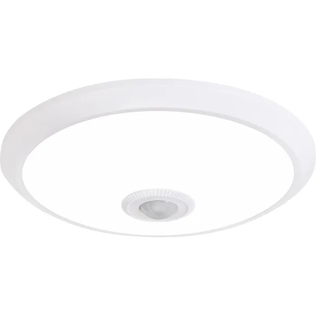 Horoz Electric CRAMER - LED Plafondlamp met Bewegingssensor + Dag en Nacht Sensor - 20W - Aanpasbare Kleur CCT - 360° Zichthoek - Opbouw/Inbouw - Rond - Wit