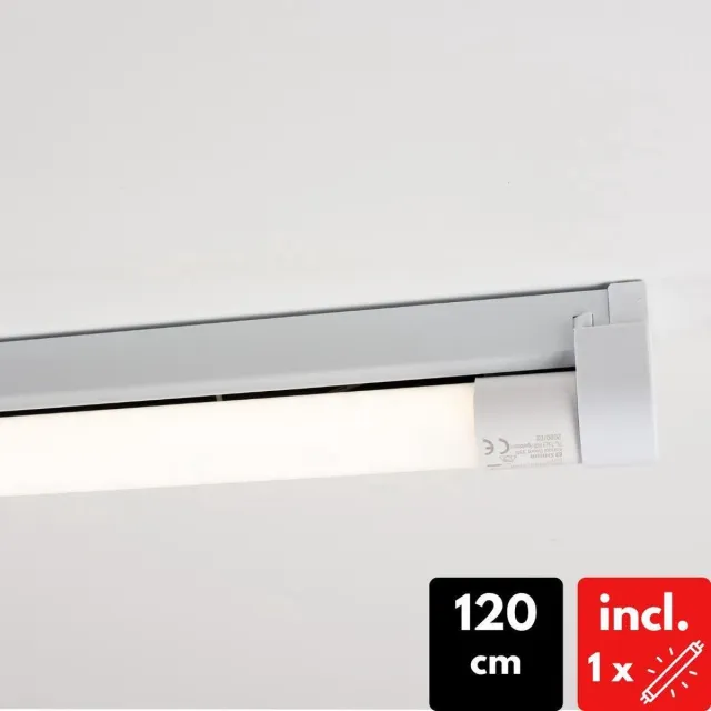 Proventa Indoor LED TL verlichting - 120 cm - Compleet Armatuur + LED buis - 18W - Tl-buizen - Tl-armaturen - Tl-verlichting Wit