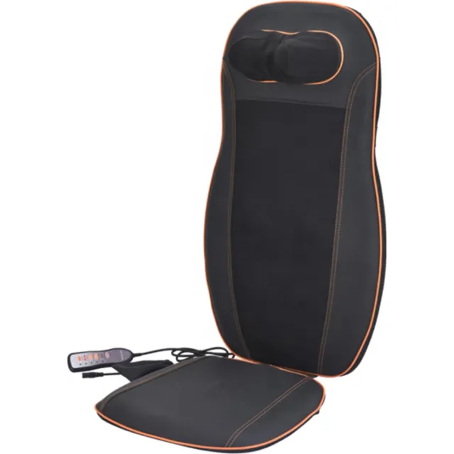 Orange Care , Massage Seat - Massagestoel kussen - Shiatsu Massage - Infrarood warmtefunctie - Massagekussen Zwart