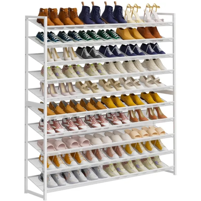 Duraxl Schoenenrek - Wit - 5 lagen - 113,8 x 29 x 180,8 cm