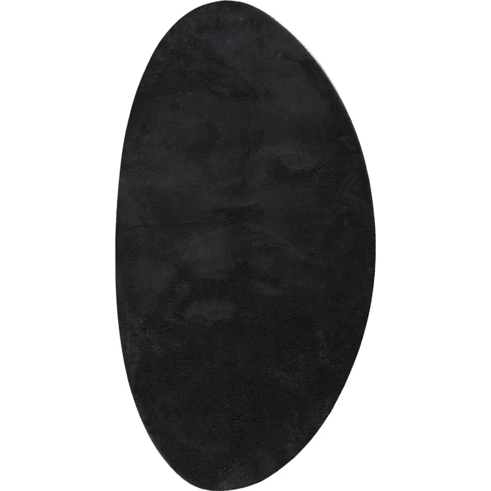 vidaXL Tapijt HUARTE Zwart 100 x 200 cm Polyester