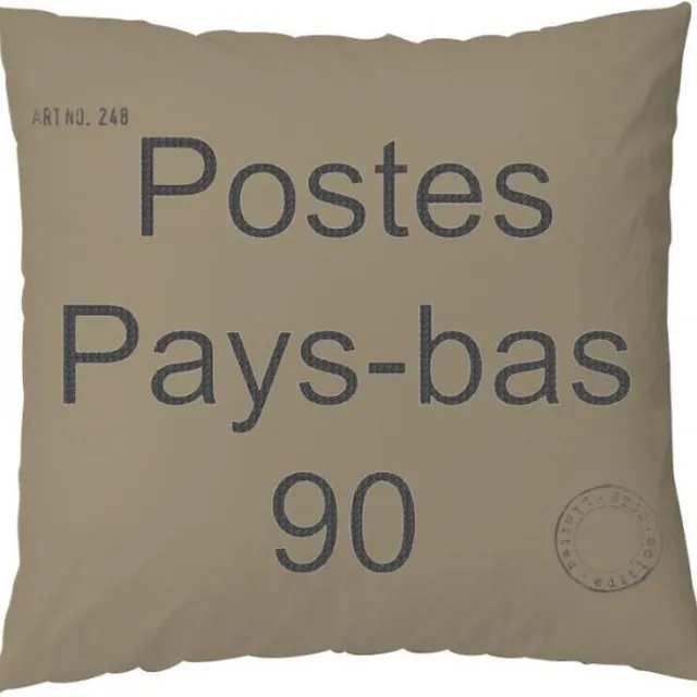 Stapelgoed Post - Sierkussen - Bruin - 50x50
