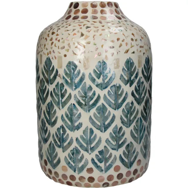 HD Collection Vaas Capiz Multi 20x20x30cm
