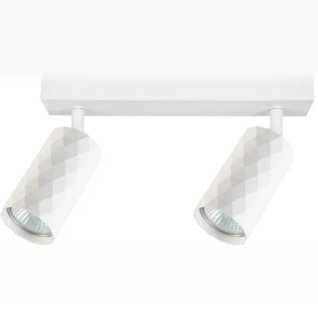 MasterLED Plafondlamp GU10 LED Glamour verstelbaar x2 wit