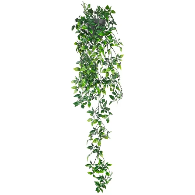 Ibenzoa Realistische Kunsthangplant met Eucalyptuslook voor Binnen en Buiten Decoratie groen