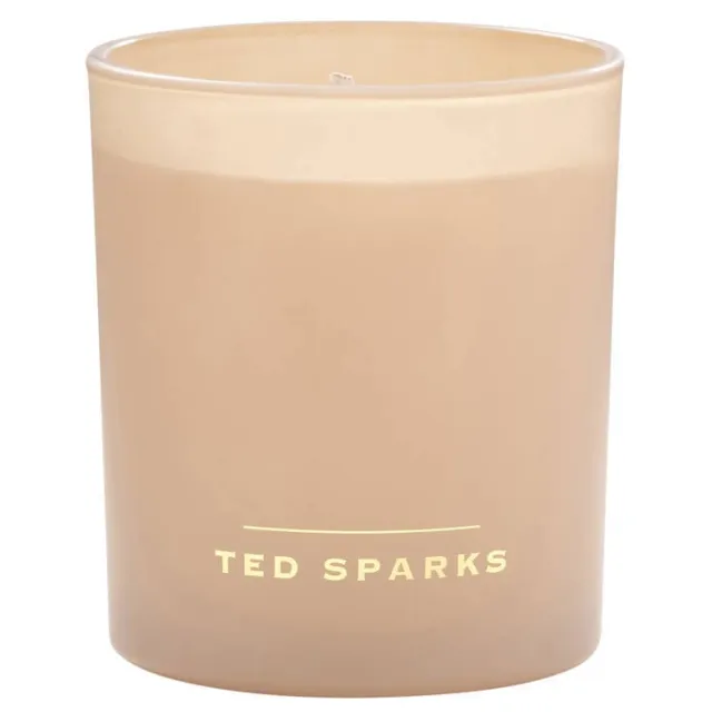 Ted Sparks geurkaars Demi - Lychee & Ginger beige