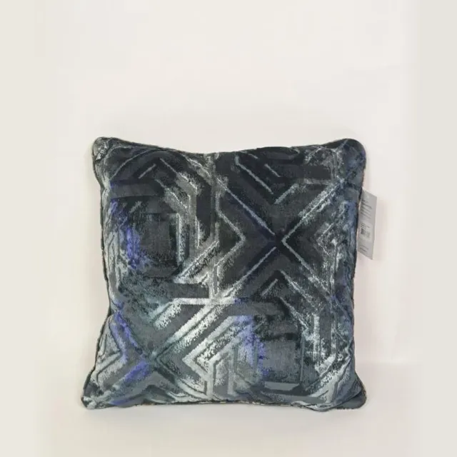 Madison Home Madison sierkussen 45x45cm Cris Blue Rood