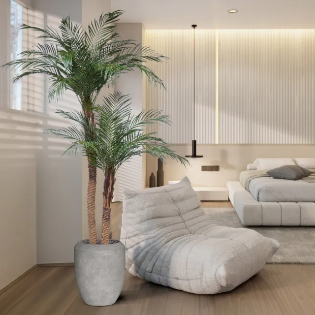 maxifleur Kunstplanten Phoenix Kunstpalm deluxe 225cm Groen
