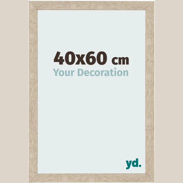 yd. Your Decoration - Fotolijst 40x60 cm - MDF - Sonoma Eiken - Bologna