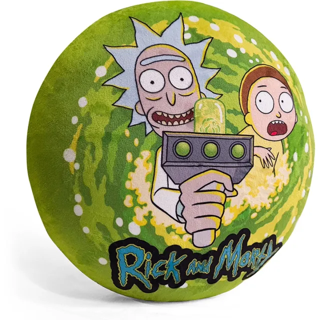 Rick and Morty Op Zoek Naar Avontuur Sierkussen 37 cm Multicolour