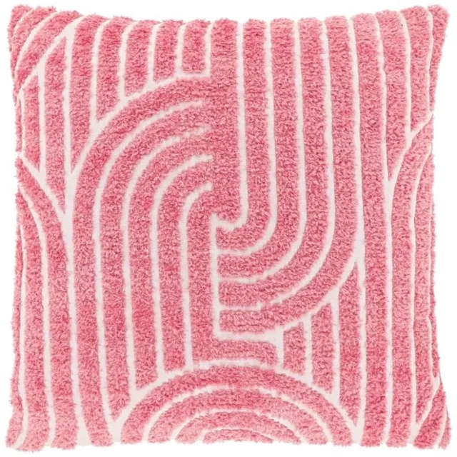 Unique Living Sierkussen Ziza - Flamingo Pink - 45x45cm Roze