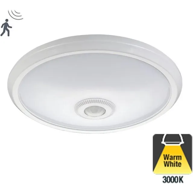LED's Light Led Plafonnière 8w, 680 Lumen, 3000K Warm Wit, IP20, Met bewegingssensor