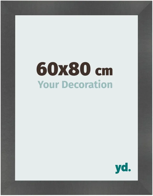 yd. Your Decoration - Fotolijst 60x80 cm - MDF - Zwart Mat - Pisa