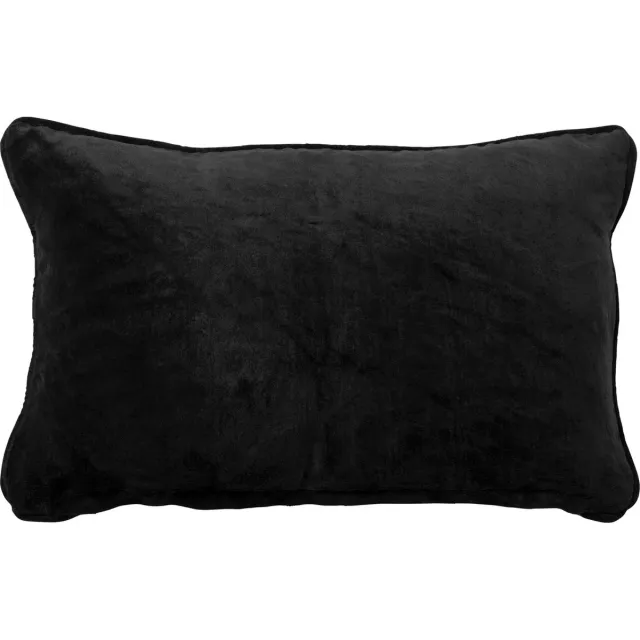 Hoii CHLOE | sierkussen 30x50 cm | Raven | zwart | Hoii | met duurzame kussenvulling