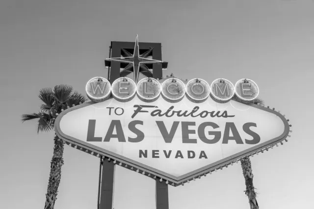 Vgdesign Las Vegas bord 70x50 tuinposter banner VGDesign onbekend
