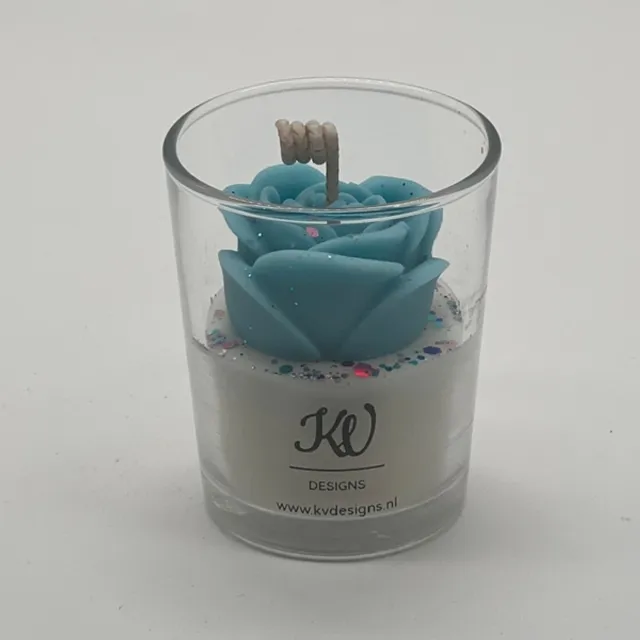 KV designs Kaars in glazen pot - 668