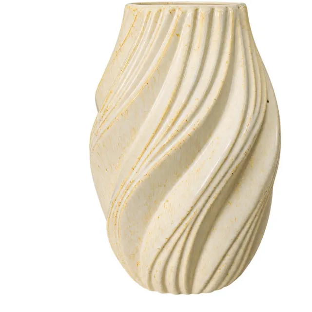 homebound by ky Aardewerk vaas Trace M beige