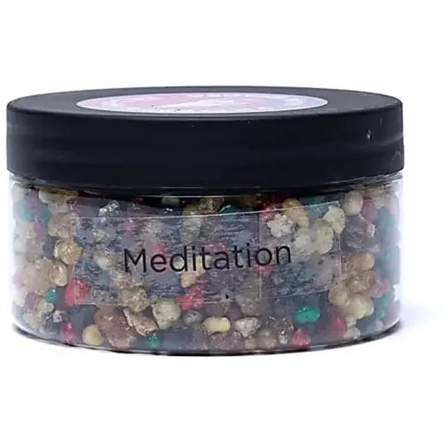 Phoenix Import Mani Bhadra Wierookhars Meditation 80 gr. Meerkleurig