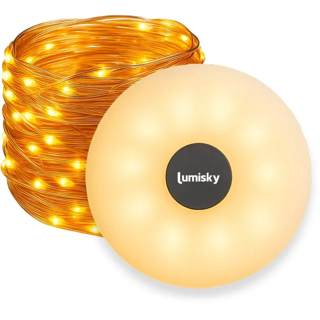 Lumisky Draagbare oprolbare lichtslinger 10M ROLY
