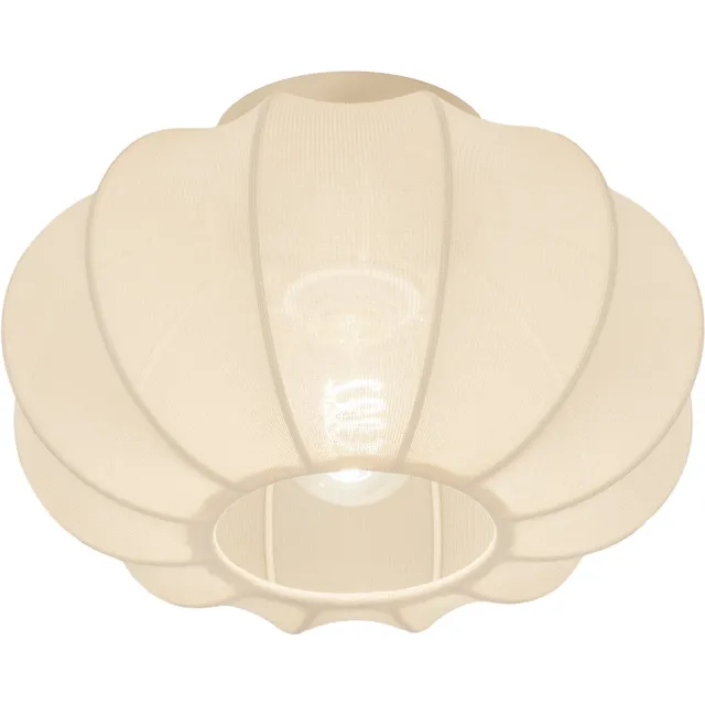 Lumidora Plafondlamp 75008 - Plafonniere - TACK - E27 - Beige - Metaal - ⌀ 30 cm