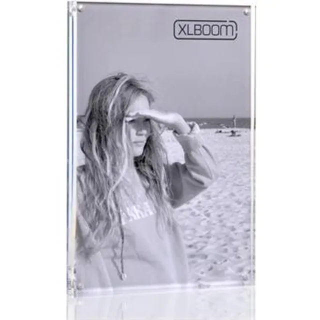 XLBoom Acrylic Magnetic Fotolijst 30x21cm Clear - magnetische minimalistische fotolijst in acryl transparant - design fotokader