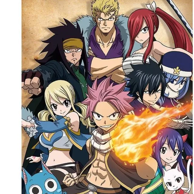 ABYSTYLE Poster Fairy Tail - Guild 38x52cm divers