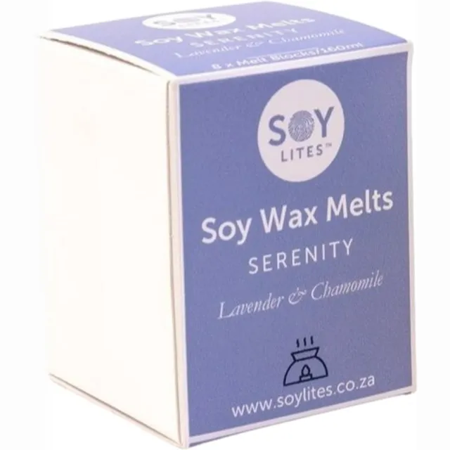 Soylites Soja Wax Melts Serenity (8 stuks) gebroken wit