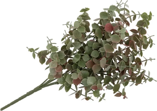 DK design Kunstbloem Eucalyptus tak - 47 cm - saliegroen - bundel/bosje - Kunst zijdebloemen
