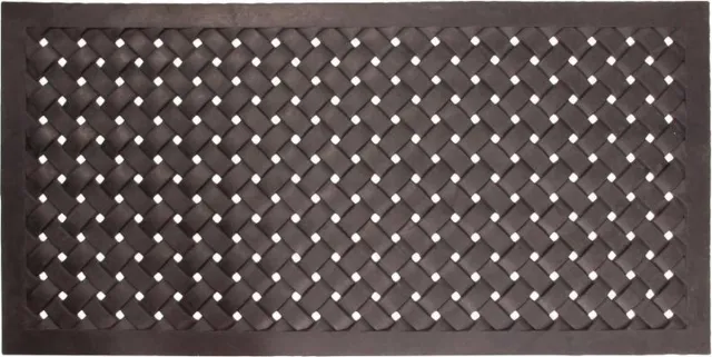 Best for Boots Deurmat rubber gevlochten multi