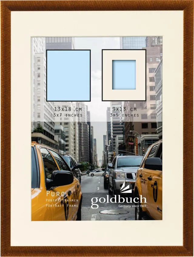 Goldbuch Fotolijst Puro - Brons - 9x13 cm (13x18 cm)
