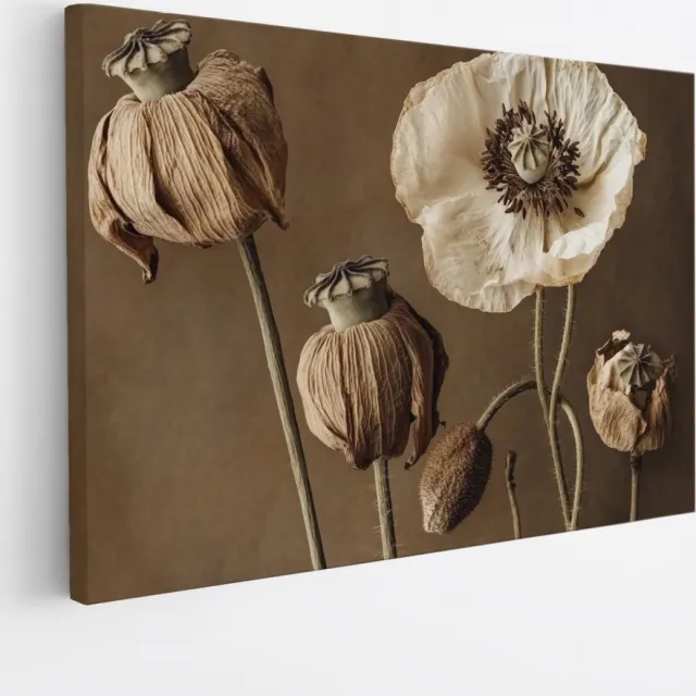 Saammp Canvas Schilderij - Sereniteit in de Natuur - Minimalistisch - 45x30 - Foto op canvas - Wanddecoratie - Muurdecoratie Woonkamer - Kantoor Decoratie Multicolor