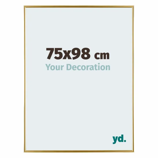 yd. Your Decoration - Fotolijst 75x98 cm - Kunststof - Goud - Evry