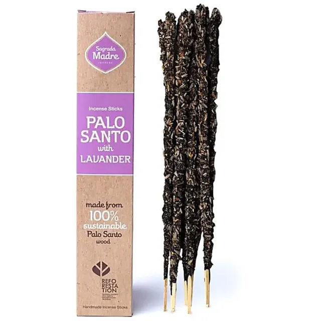 Sagrada Madre palo santo en lavendel wierook - 1 doosje Meerkleurig