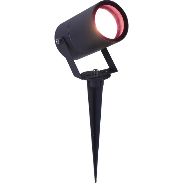 HOFTRONIC SMART Homeylux® Smart WiFi Prikspot Spikey aluminium antraciet RGBWW IP65