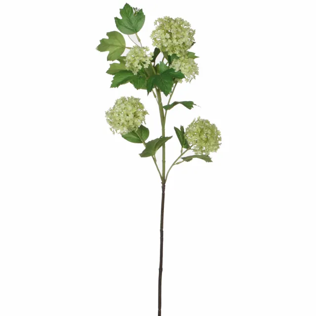 Mica Decorations kunstbloem Sneeuwbal groen